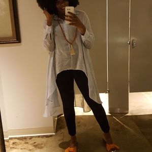 Zara High Low Blouse